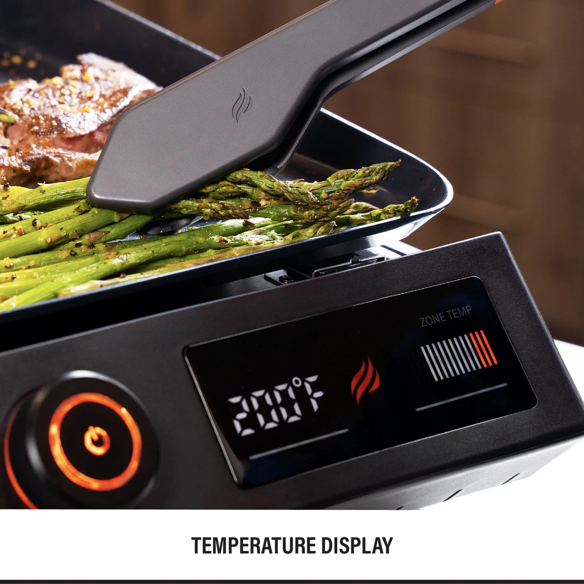 17 Electric Tabletop Griddle with Hood K130299