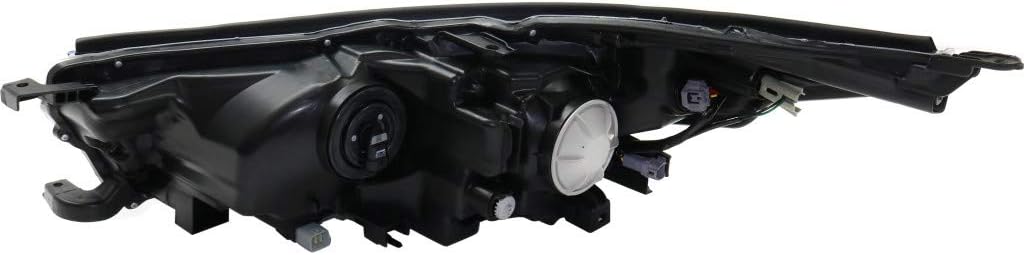 Passenger Side Headlight with Chrome Accent R276