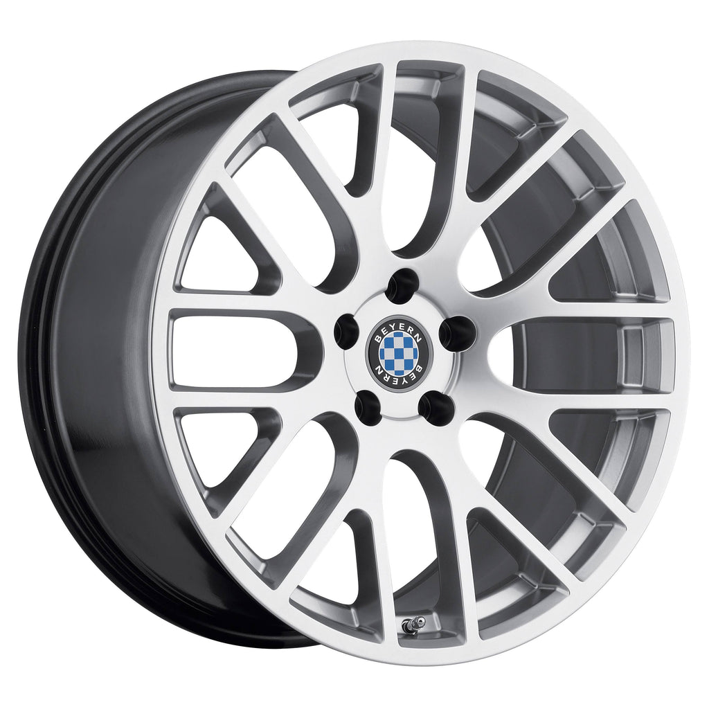Hyper Silver 19x9.5 5x120 ET35 Rims O9999