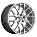 Hyper Silver 19x9.5 5x120 ET35 Rims O9999