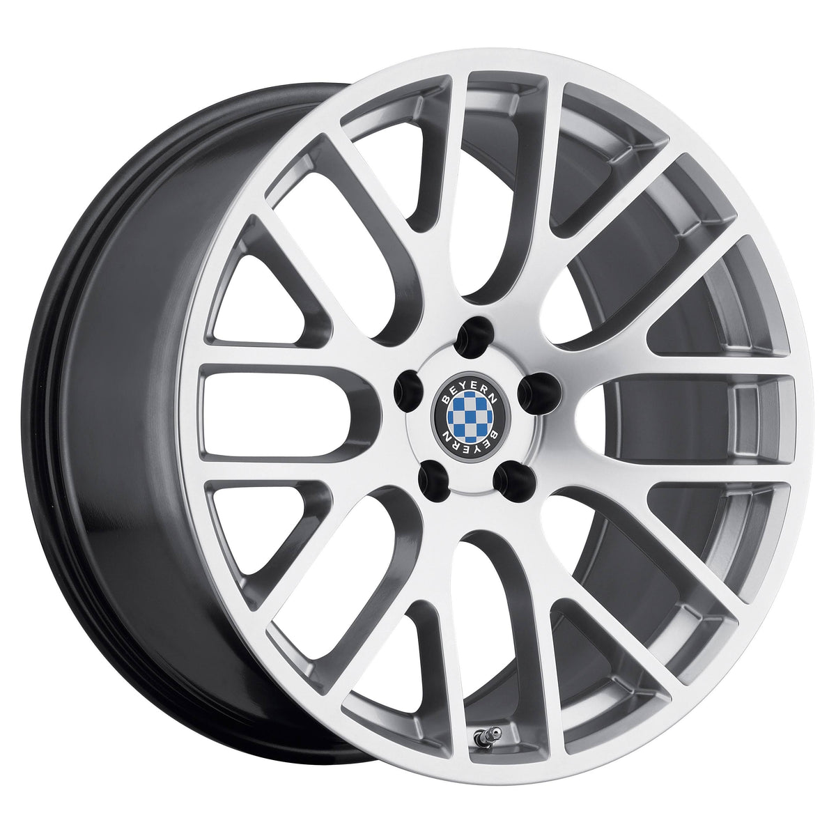 Hyper Silver 19x9.5 5x120 ET35 Rims O9999