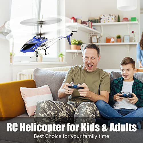 Blue 3.5 Channel Mini RC Helicopter S806