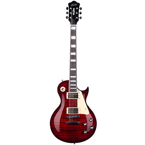 Purple Solid Body Electric Guitar with Gigbag A274637