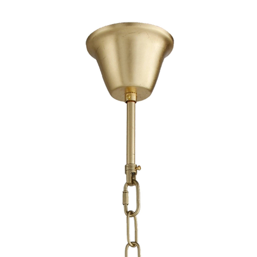8 Light Candle Style Chandelier with Clear Crystals Y6789