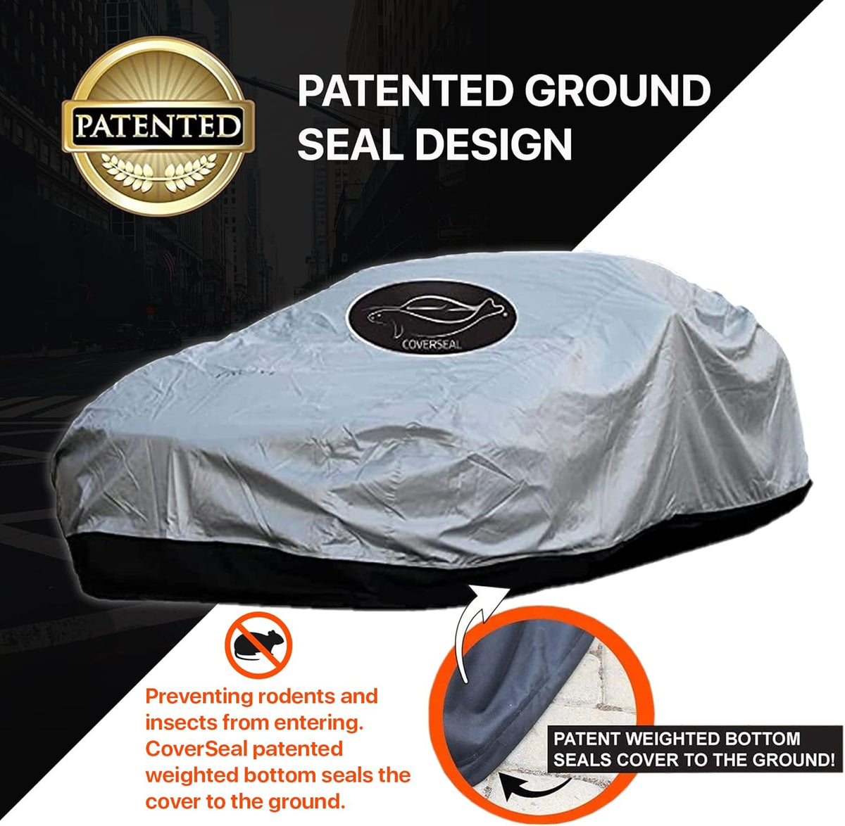 Heavy Duty Outdoor Car Cover K21834