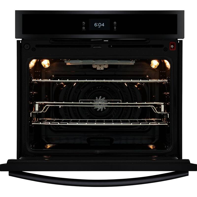 30 in. Single Electric Built-In Wall Oven with Total Convection in Black Stainless Steel Y418871