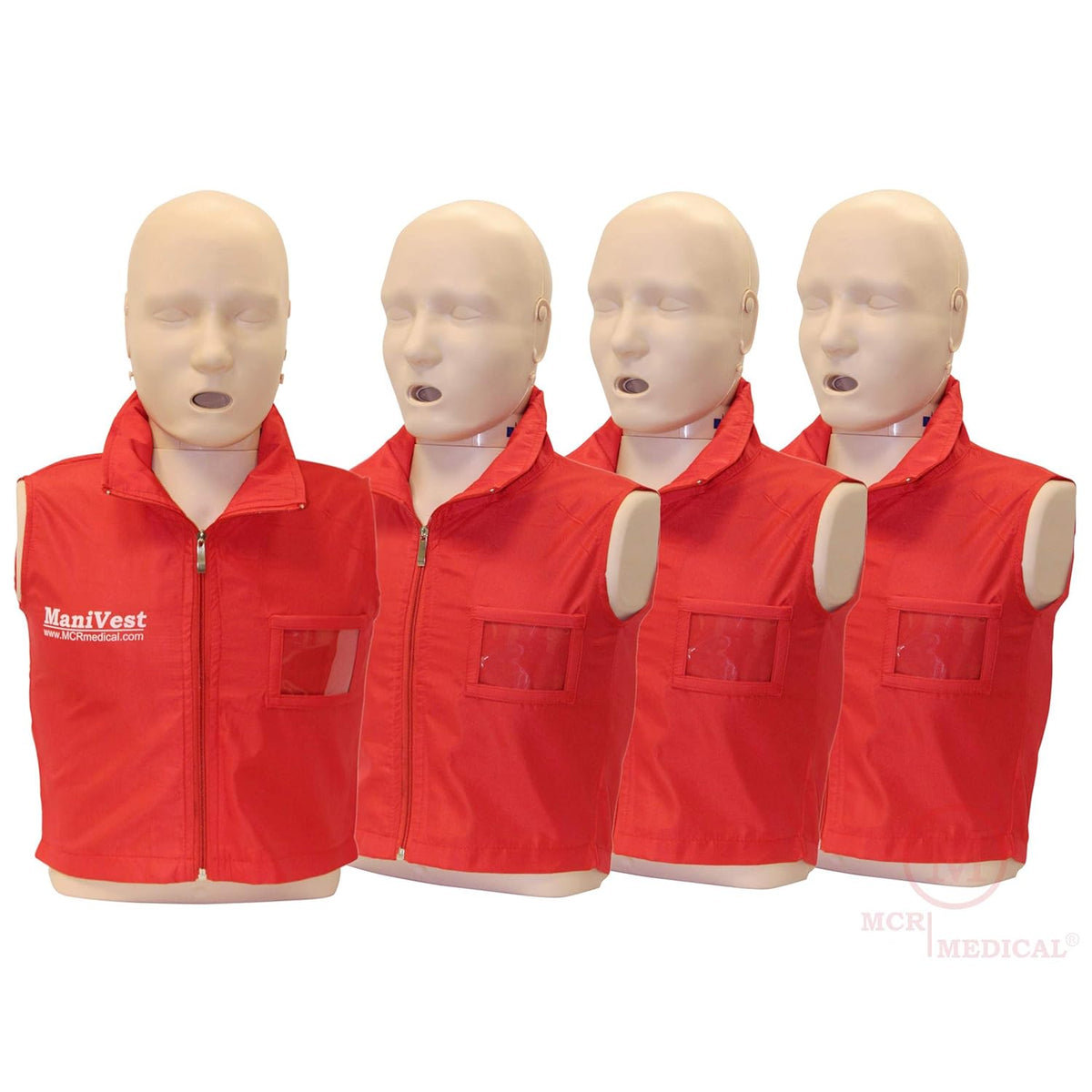 CPR Training Kit Adult Manikin 4-Pack with Advanced Feedback G6687