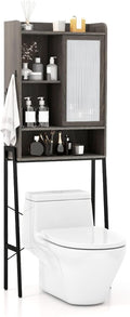 Over The Toilet Storage Cabinet with Sliding Door U32119