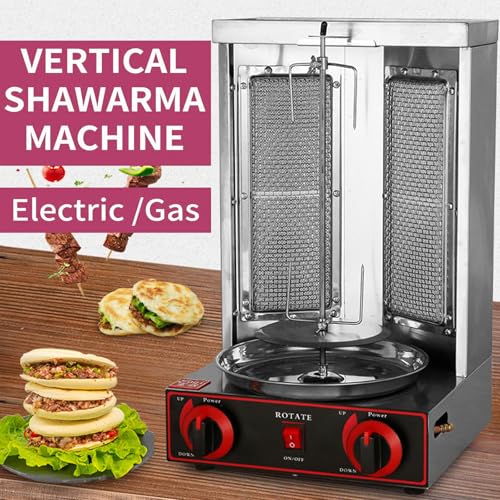 Countertop Rotisserie Grill Kebab Vertical Rotisserie Gas X321