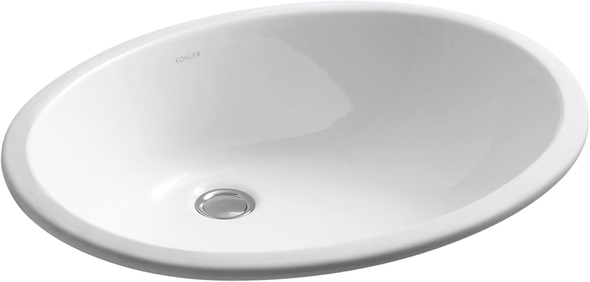 White Undercounter Bathroom Sink X607310