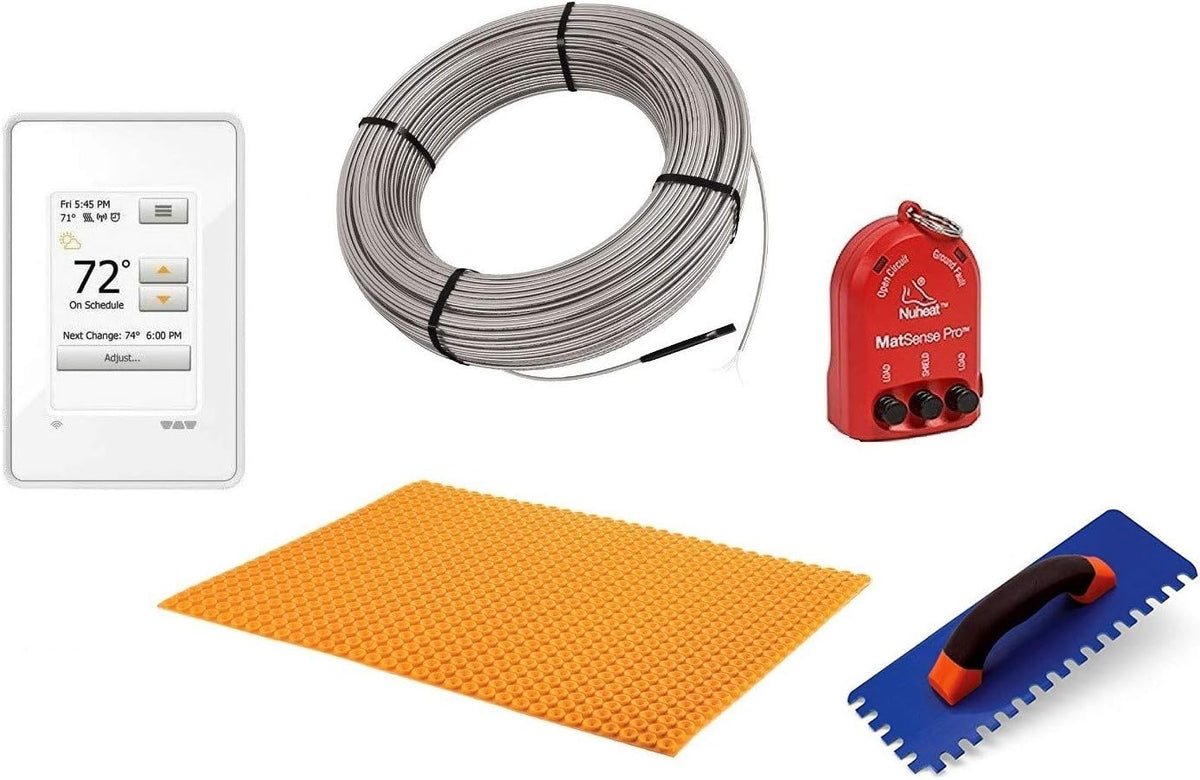 Floor Heating Kit with WiFi Thermostat and Heat Cable T24075