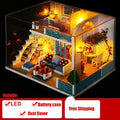 Doll House DIY Miniature Dollhouse Toy Furnitures U883