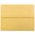 A2 Invitation Envelopes, 4 3/8 x 5 3/4, Metallic Gold, 1000/Carton N779