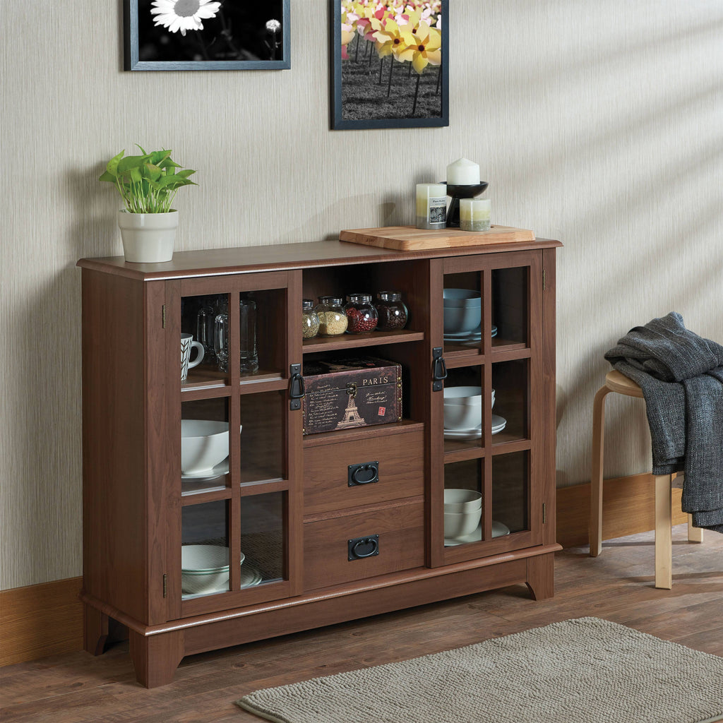 Walnut Console Table O593331