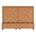Queen Solid Wood Murphy Cabinet Bed T498566