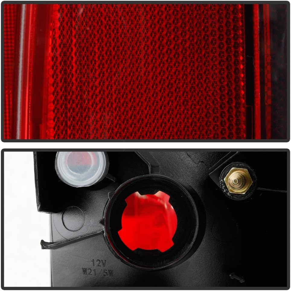 Red Smoked Rear Tail Light Assembly P693937