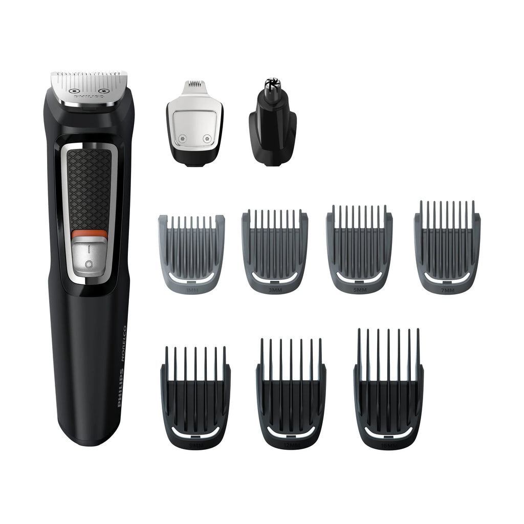 13 Piece Mens Grooming Kit for Beard Face Nose and Ear Hair W901469