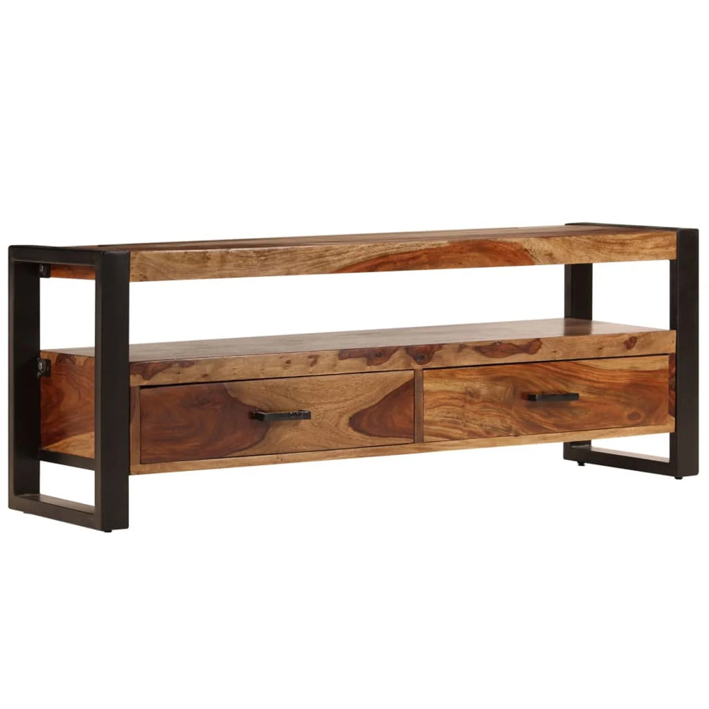 Solid Sheesham Wood TV Cabinet C651110