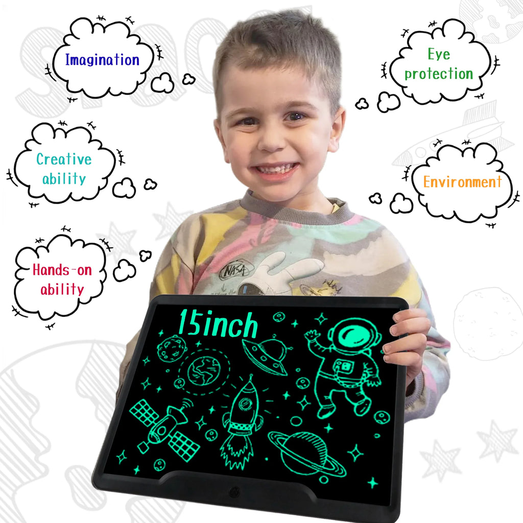 15 Inch LCD Writing Tablet Black T1888