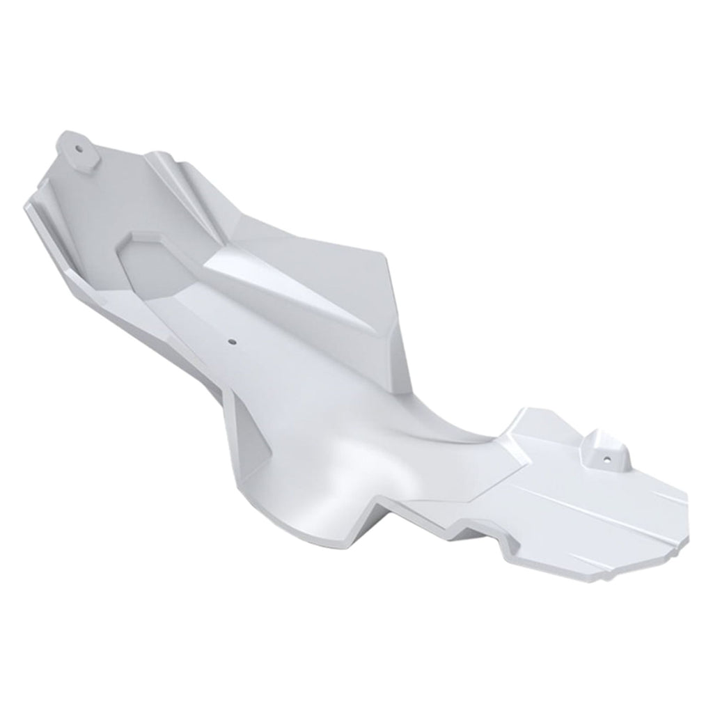 White Extreme Skid Plate Snowmobile OEM R670