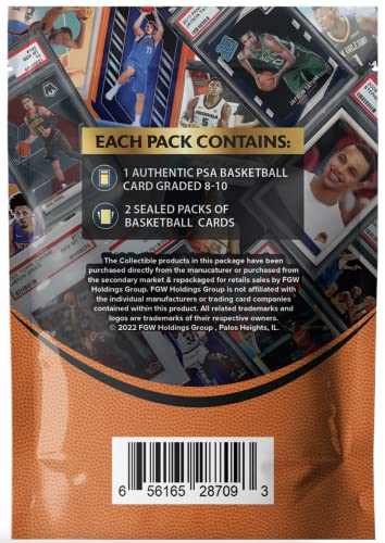 NBA Basketball PSA Graded Card Mystery Power Pack E237903