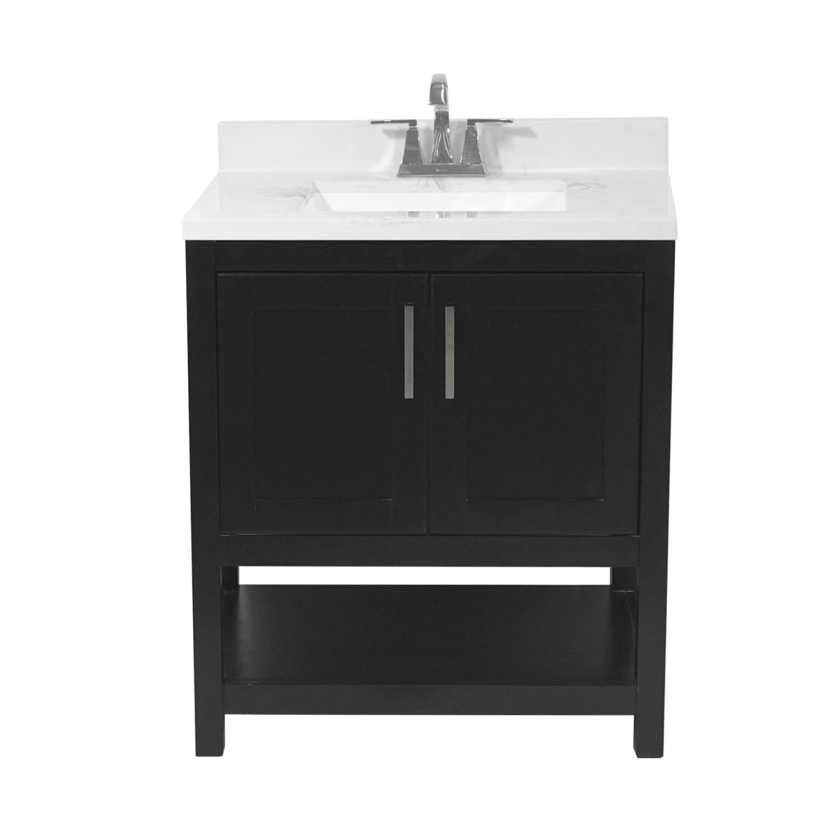 Bath Vanity with Cultured Marble or Quartz Stone Top S68388