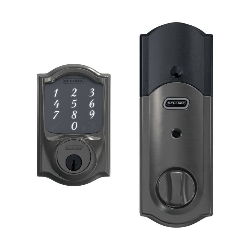 Black Touchscreen Smart Deadbolt P5171