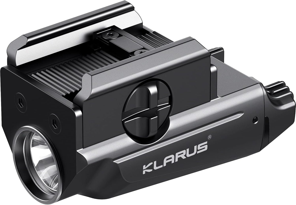 600 Lumens USB Rechargeable Rail Mounted Compact Pistol Light T3525