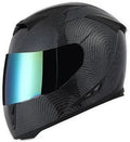 Carbon Fiber Black Small Full Face Motorcycle Helmet O361