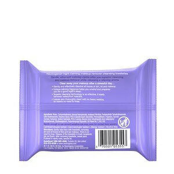 5 Pack Neutrogena Make-Up Remover Cleansing Towelettes 25 Each S263