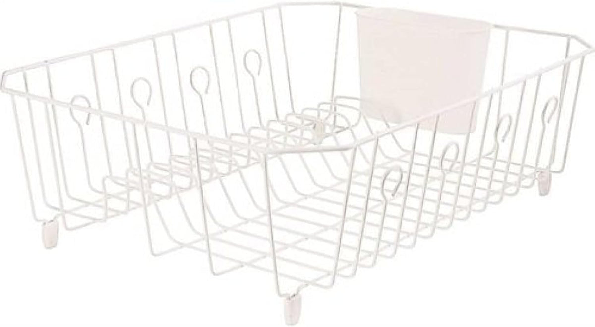 White Wire Large Dish Drainer D9494