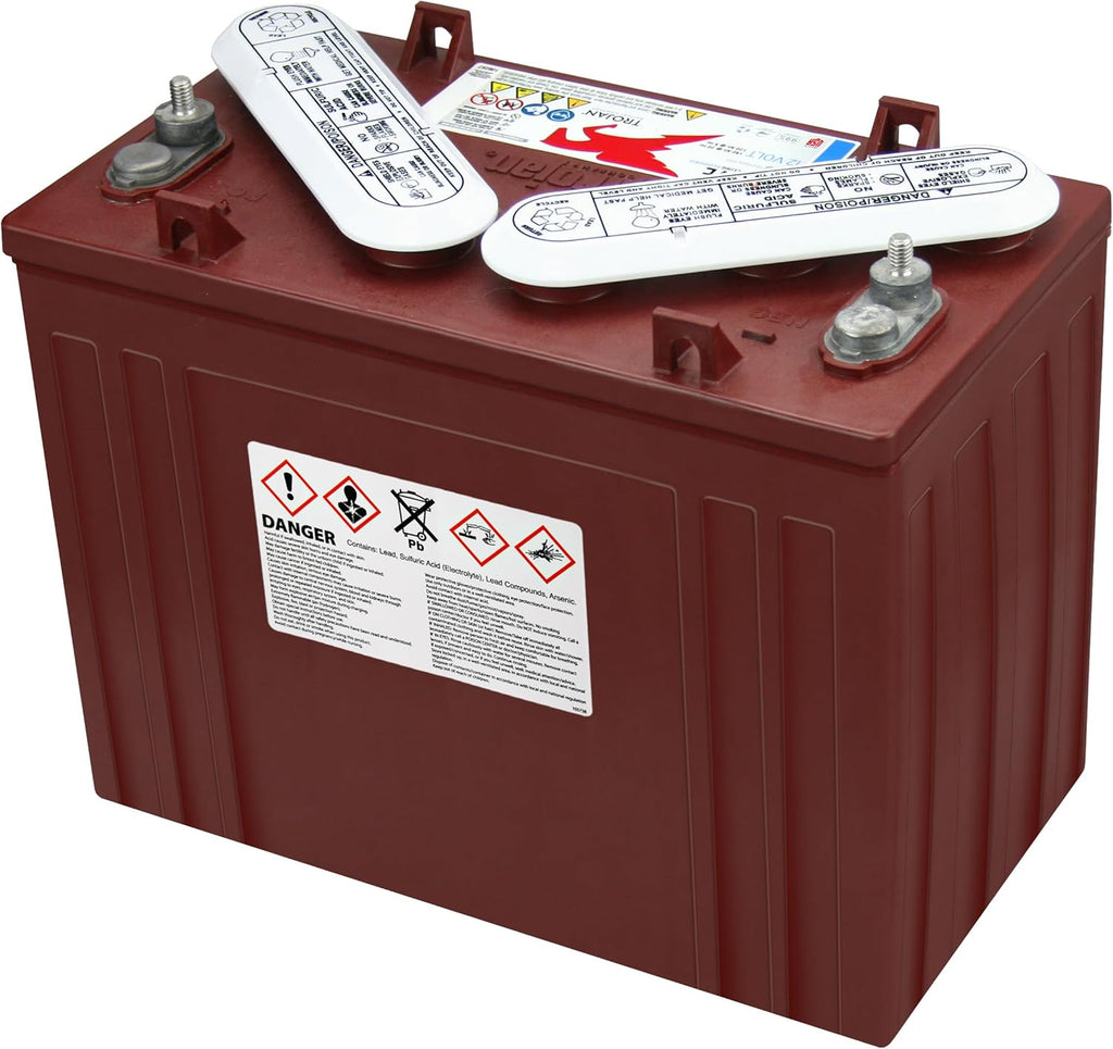 12V 150Ah Flooded Lead Acid Deep Cycle Battery x2 A8757