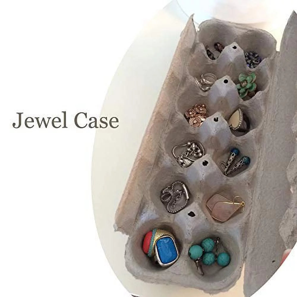 [18 Pack] Printed Pulp Egg Cartons T931