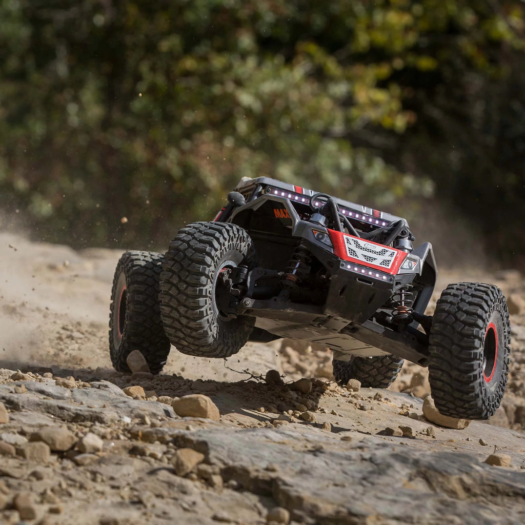 Gray 4 Wheel Drive Brushless Rock Racer RC Truck L12165