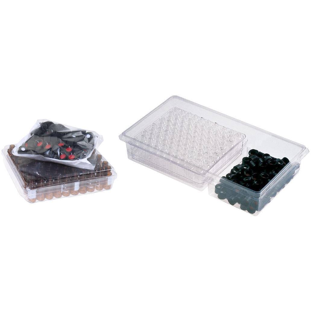 2ml Clear Vial and 9mm Screw Cap, 10pk/cs H730055