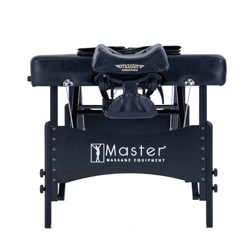30" Black Portable Massage Table with Airbags X808975