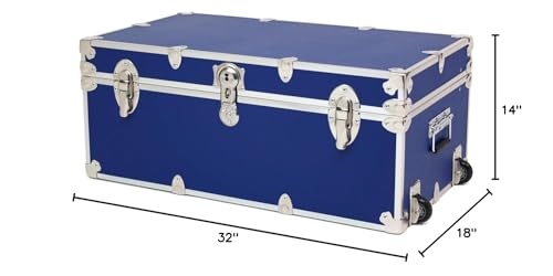 Black 32"x18"x14" Camping Storage Chest with Wheels D610429