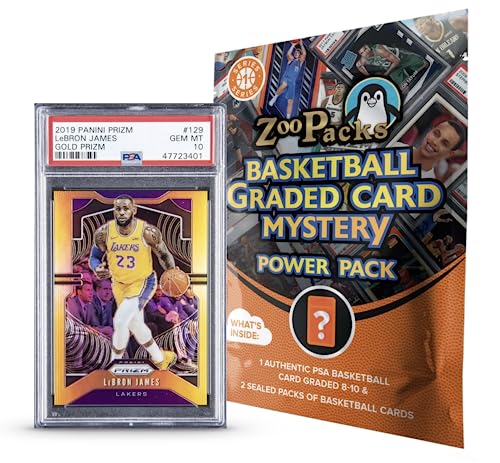 NBA Basketball PSA Graded Card Mystery Power Pack E237903