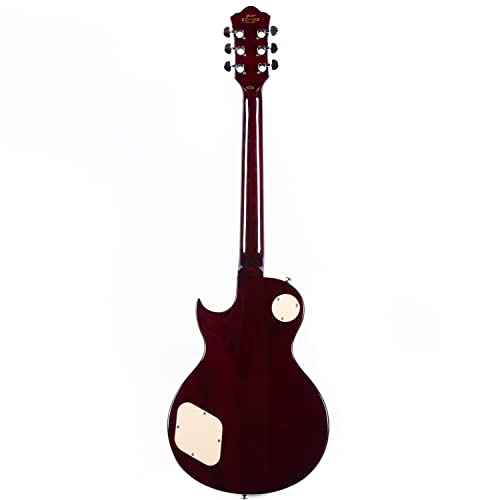 Purple Solid Body Electric Guitar with Gigbag A274637