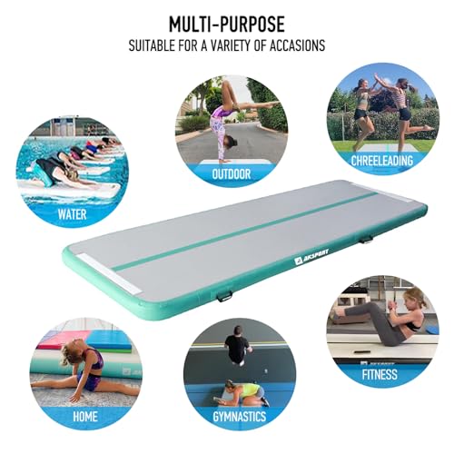 Inflatable Gymnastics Air Mat Tumble Track with Air Pump F67076