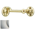 3-1/2 inch Swivel Cabin Door Hook Satin Nickel Z69758
