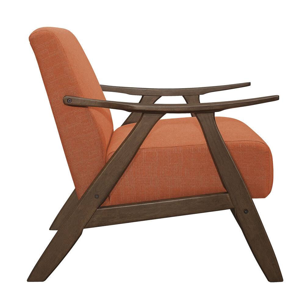 Orange Accent Chair J4587