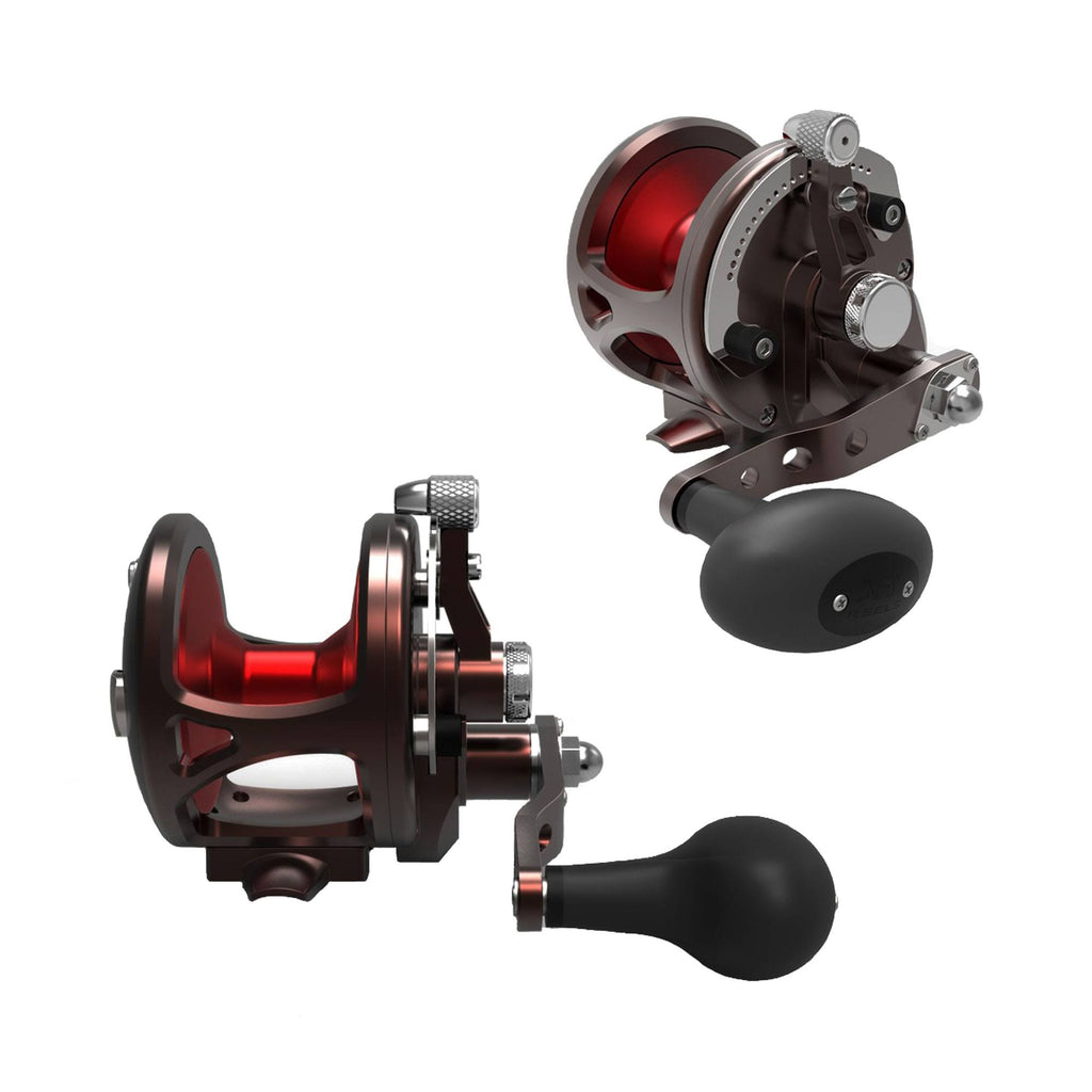 Silver Left-Hand Single Speed Reel M6968