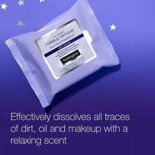 5 Pack Neutrogena Make-Up Remover Cleansing Towelettes 25 Each S263