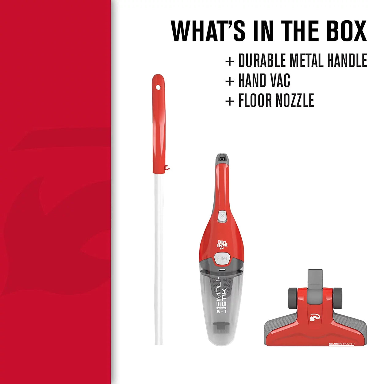 2-in-1 Corded Stick Vacuum Cleaner H5438