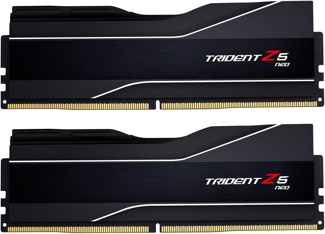 64GB (2x32GB) DDR5 6000MT/s CL30 Desktop Computer Memory UDIMM Matte Black C191