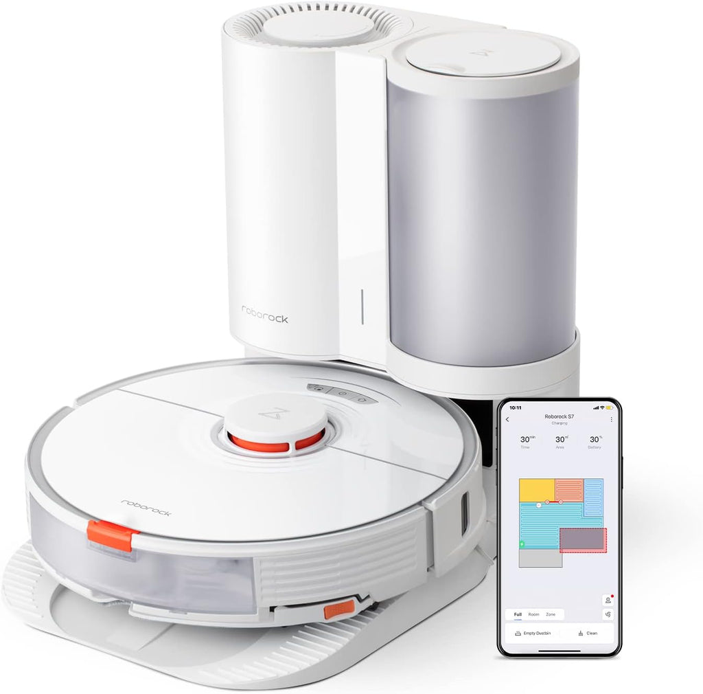 Robot Vacuum and Sonic Mop with Auto-Empty Dock Y49935