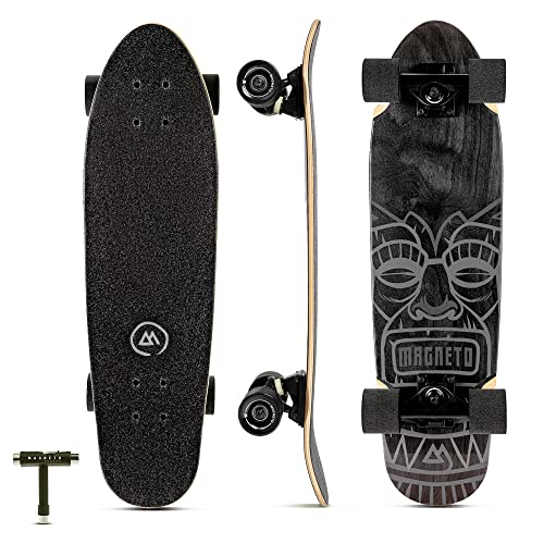 27.5" x 7.5" 6-Layer Canadian Maple Double Kick Concave Deck Skateboard P247