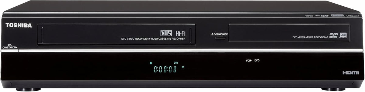 Black DVD/VHS Recorder with Built in Tuner U691180