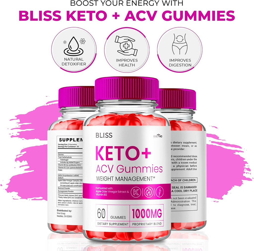 ACV Gummies 1000mg with Apple Cider Vinegar Vitamin B12 Pomegranate (1 Pack) O8429